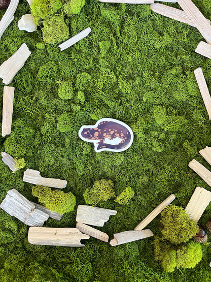 Eastern Tiger Salamander Glossy Sticker