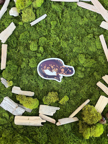 Eastern Tiger Salamander Glossy Sticker
