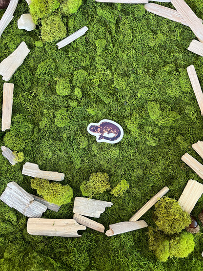 Eastern Tiger Salamander Glossy Sticker