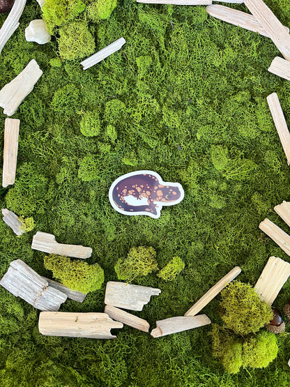 Eastern Tiger Salamander Glossy Sticker